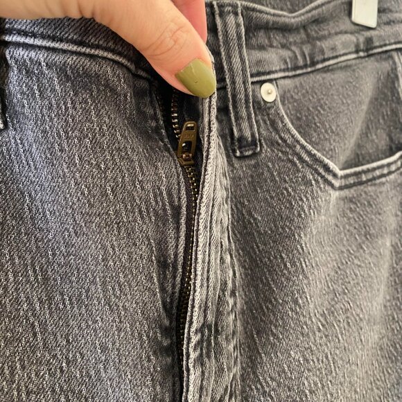 MADEWELL  Medium Grey The Perfect Jean Size 28 - Picture 9 of 9